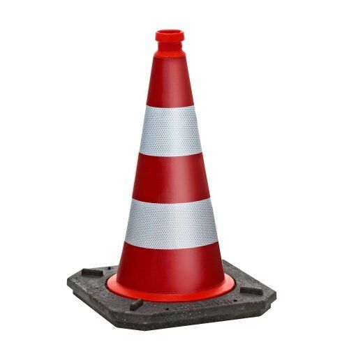  WEMAS Leitkegel Wemas Leitkegel zweiteilig Z500-TL 2,9 kg rot RA2B rot/weiß 12451684